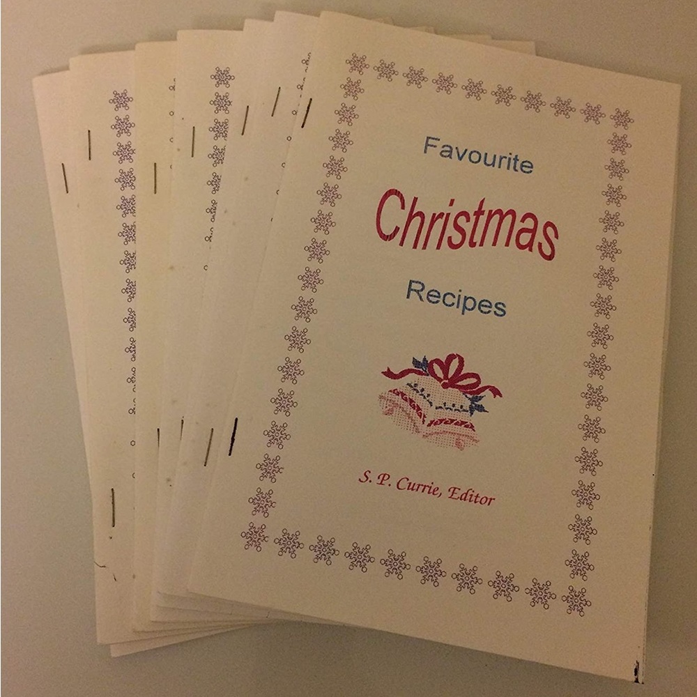 $2 Add-On New Recipe Books 18 Favorite Christmas Recipes Baking Gift Holidays